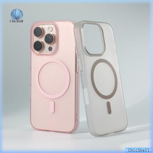 Ốp Điện Thoại Từ Tính, Siêu Mỏng, Dành Cho iPhone 16, 12, 13, 14, 15 Pro Max, 16ProMax, 16Plus, 14Plus, Ốp Cứng, Chống Sốc, Tương Thích Với MagSafe