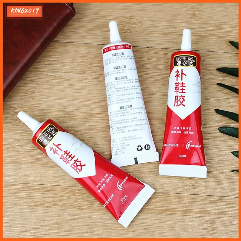 Keo Dán Giày Thể Thao Bằng Cao Su Trong Suốt Chống Thấm Nước 60ML 0