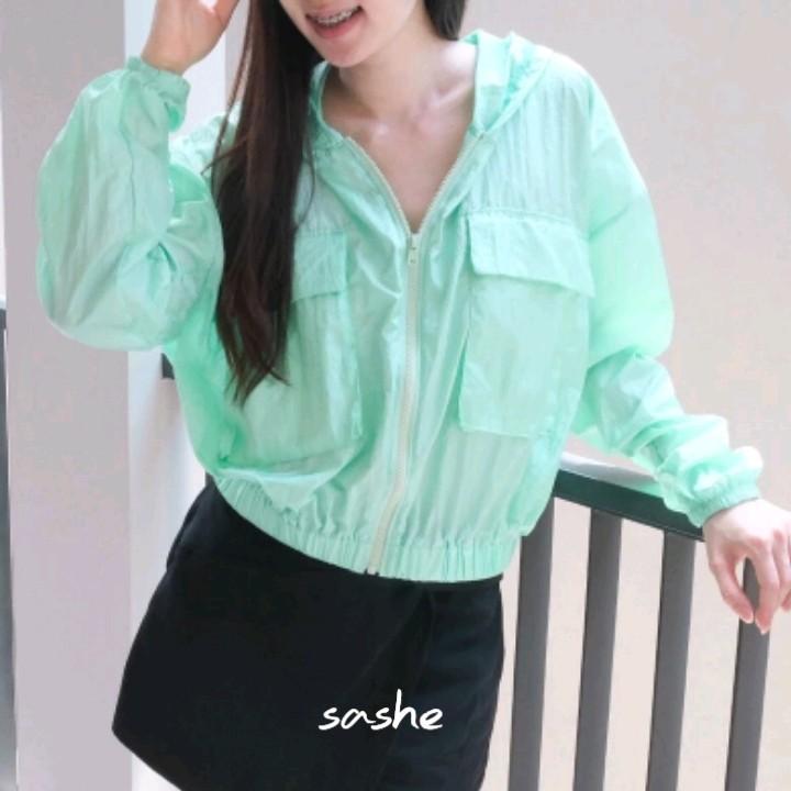 Kate Zip Jacket Olahraga Wanita Senam Aerobic Zumba 8