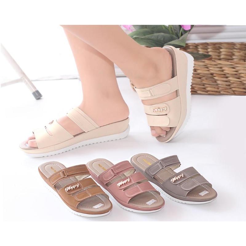 CK - Sandal Wedges Abigail Kokop Terbaru Bella01 5
