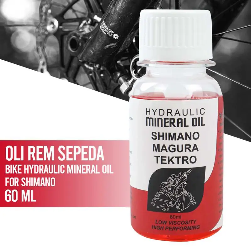 Oli Rem Sepeda Bike Hydraulic Mineral Oil 60ml for Shimano DOT 0