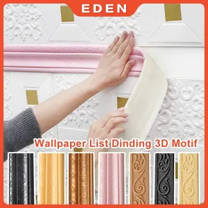 115CM Wallpaper List Border Foam Stiker List Dinding 3D Wallborder （115cm x 5cm）