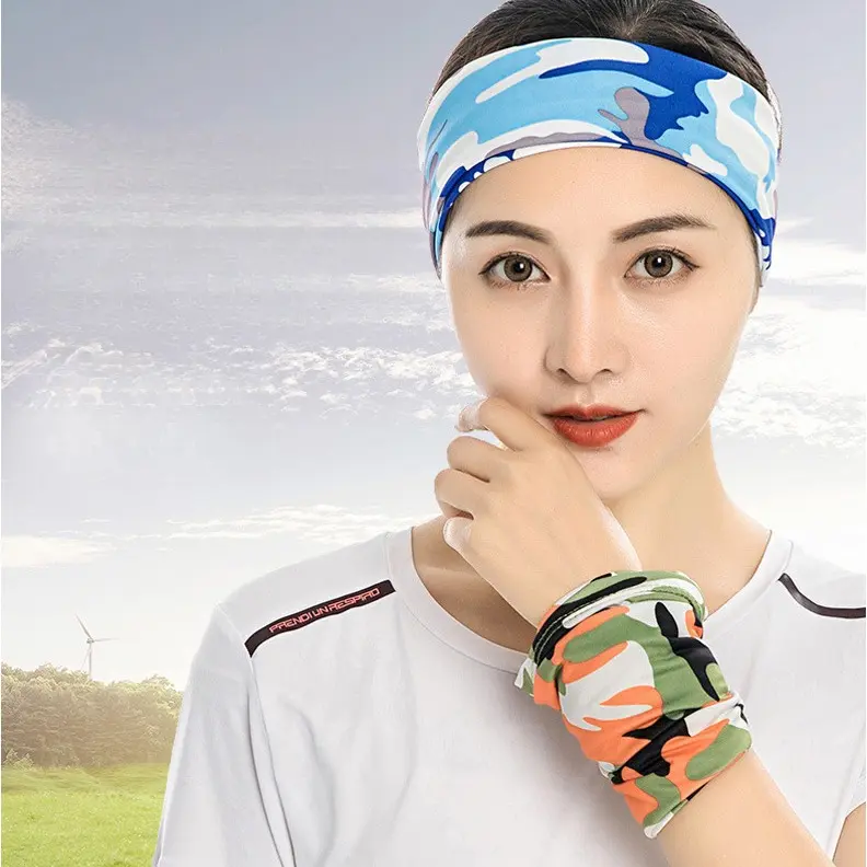 ผ้าโพกหัววิเศษมัลติฟังก์ชั่น, Baichange, ระบายอากาศได้, ผ้ากันเปื้อนแดด, เหมาะสำหรับกิจกรรมกลางแจ้ง, ความรู้สึกเย็น, ทำจากผ้าไหมน้ำแข็ง, สไตล์ผ้าโพกหัว