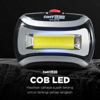 Gambar TaffLED Senter Kepala LED COB Headlamp Waterproof 3 Mode 400 Lumens - HE08 - Hitam dari Usea Official Store Kota Administrasi Jakarta Barat 2 Tokopedia