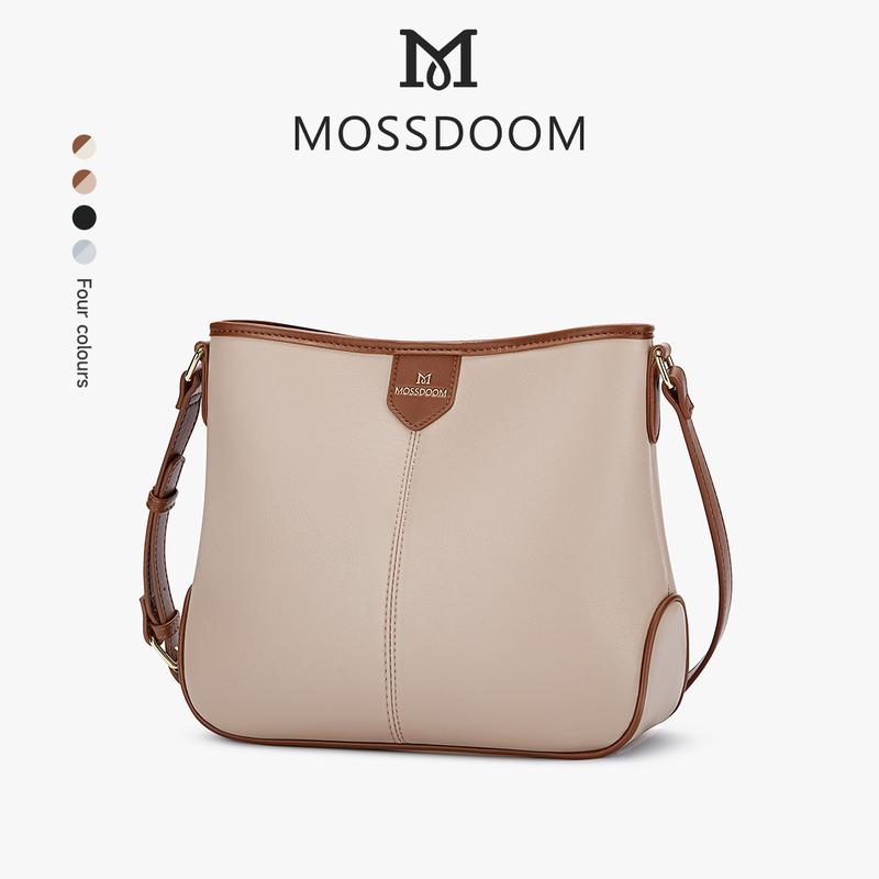 MOSSDOOM Bollie Bag-Túi Đeo Vai Nữ, Phong Cách Đơn Giản 0