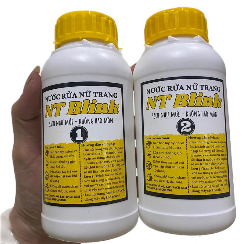 Nước rửa nữ trang vàng -bạc