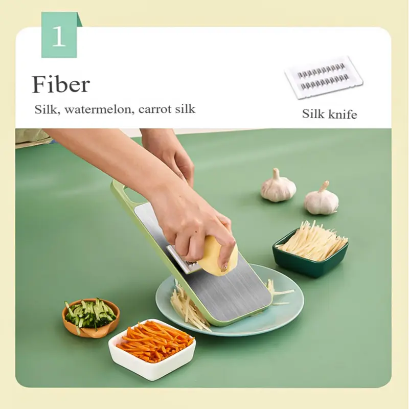 Người lười phải có bộ wiper đa chức năng, cắt mẫu đơn giản hơn, an toàn và không làm đau tay, dễ dàng để làm thực phẩm đẹp 6