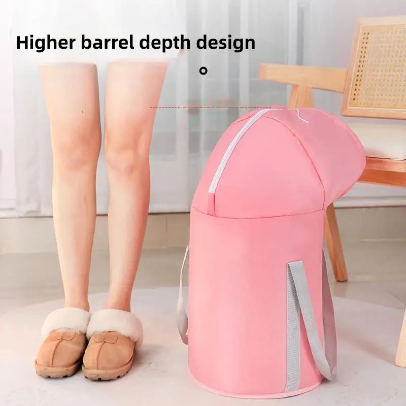 Foot Soak Bucket Insulated Collapsible Foot Soak Bag Portable Heightened and Deepened Home Travelling