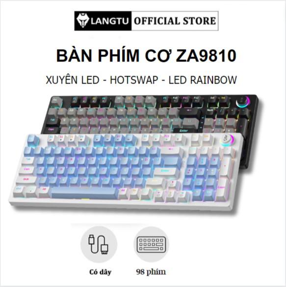 Bàn Phím Cơ ZA981 Kết Nối Dây Có Hotswap Layout 98 Phím