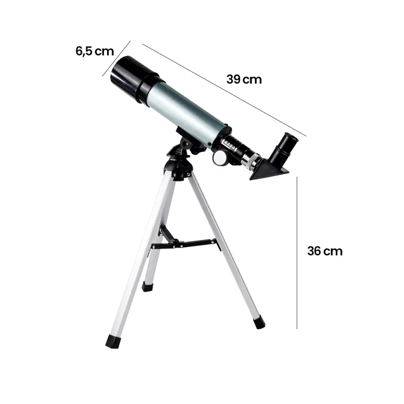 Teropong Bintang Space Astronomical Telescope Optical Glass 360/50mm 60X Zoom - Nikula F3605 Metal Portable 8