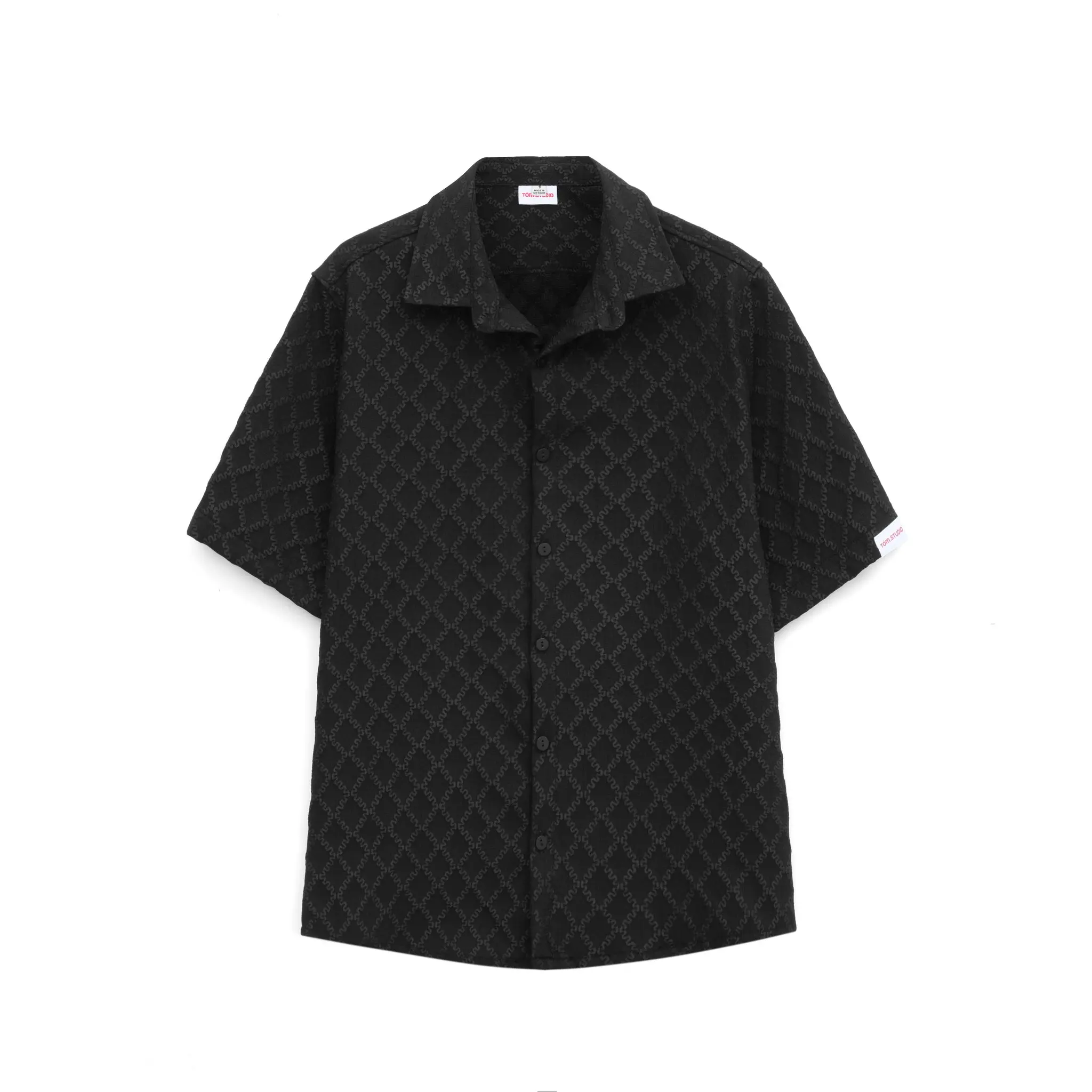 Áo sơ mi SQUARE SHIRT sợ tự nhiên cotton tổng hợp cao cấp - tóm.studio Nam Menswear