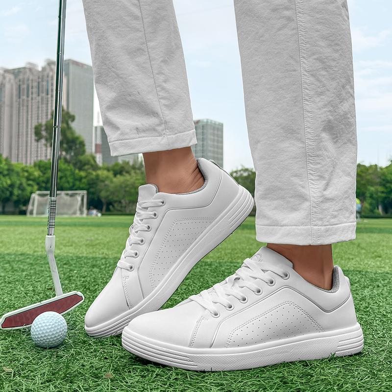 Product Introduction of New Golf Shoes for Men Sports Casual Board Shoes Men's High Quality Golf Sneakers Comfortable Walking Shoes Non-Slip Golf Sneakers 12