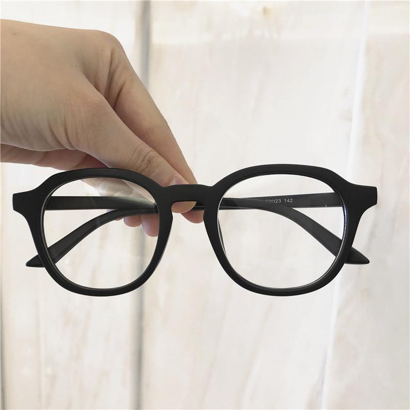 Product Introduction of Round Plain Glasses Unisex Retro Myopia Glasses Frame Fashion All-Match Simple Glasses Frame 67