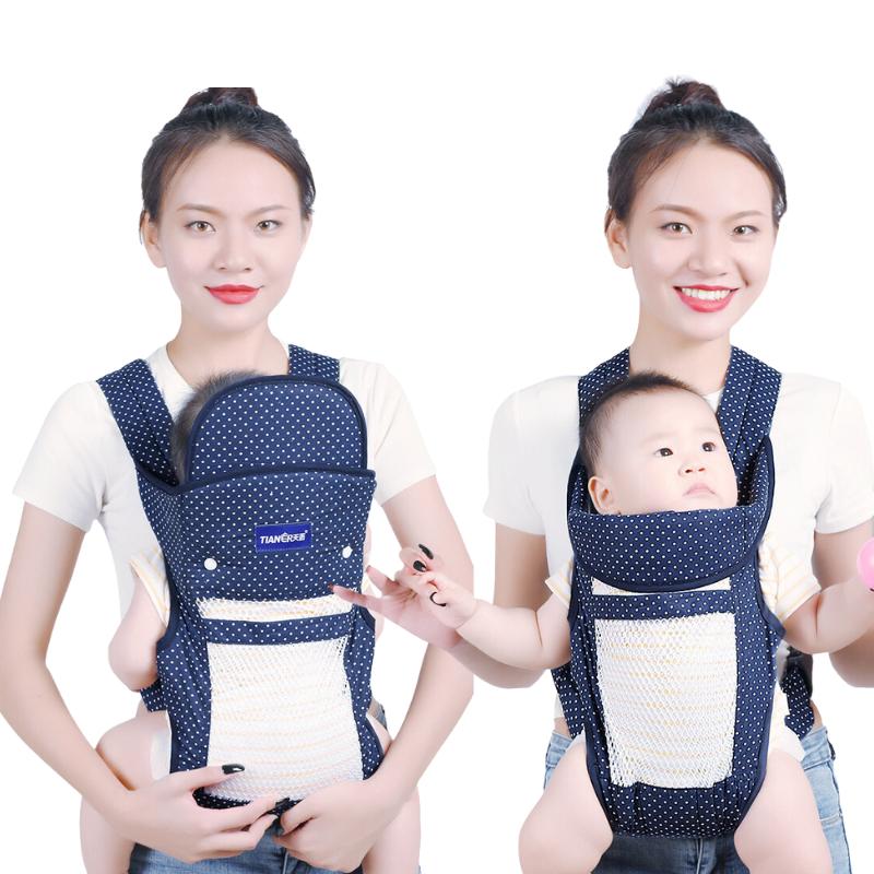  Địu Em Bé Sơ Sinh 4 tư thế Có Đỡ Cổ Đa Năng Gọn Nhẹ Hàng Chất Lượng Cao Đai Địu Em Bé Đi Xe Máy BABYJOY 