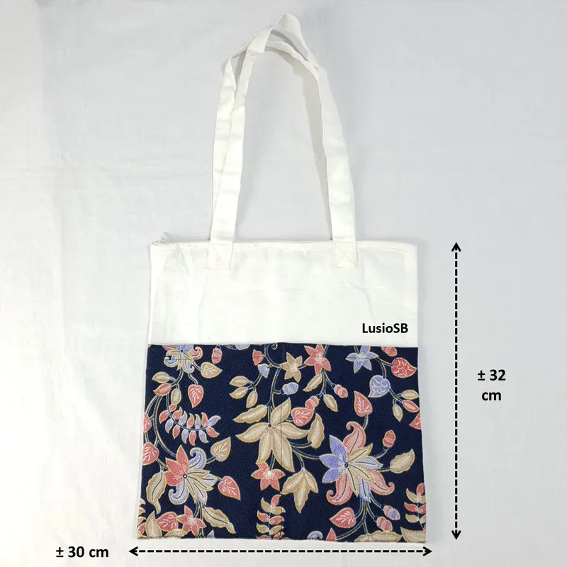 Tote Bag Batik Tas Totebag Souvenir Pernikahan Kantong Wanita 5