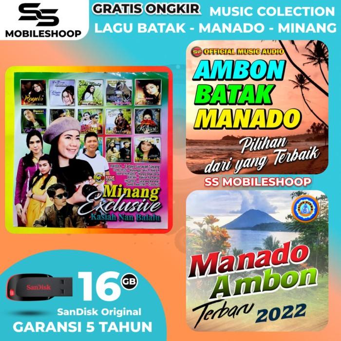 Sudah Isi lagu Flashdisk 16gb isi Lagu Pilihan Daerah Ambon,Batak