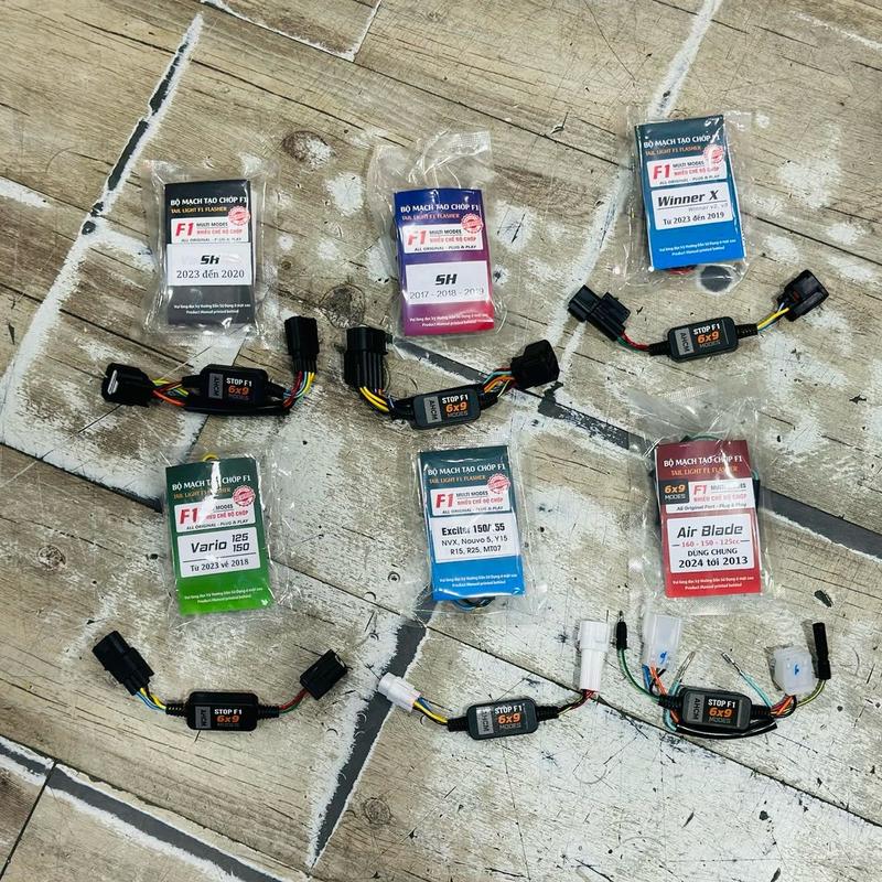 DÂY ĐÈN HẬU LED NHẤP NHÁY F1 HIỆU ỨNG TIẾT KIỆM ĐIỆN Phụ Tùng Xi Nhan Phụ Kiện