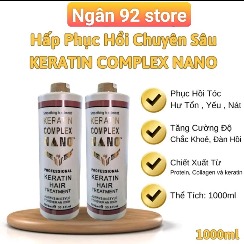  KERATIN NANO COMPLEX PHỤC HỒI TÓC HƯ TỔN. XÙ XI.HẤP PHỤC HỒI TÓC KERATIN NANO 