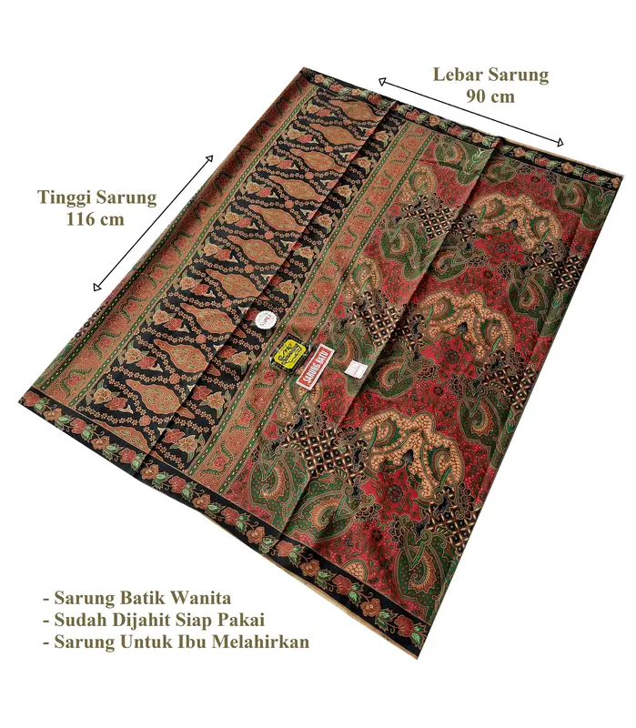 Sarung Batik Wanita Seuruling Bamboe Sarung Batu Halus Kain Sarung Ibu Melahirkan 8