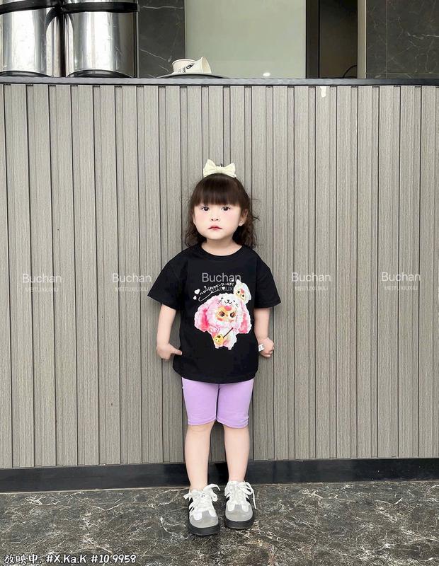 Sét Bộ Legging Dành Cho Bé Gái Size Từ 15-46kg.Chất Cotton Mềm Mịn,Giặt Máy Thoải Mái 4