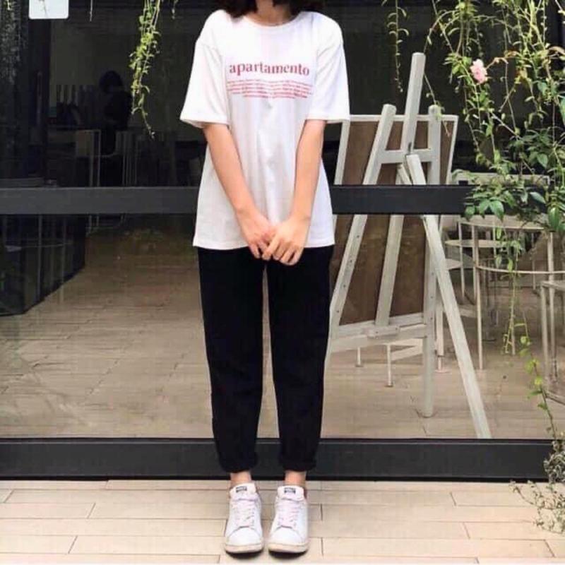 Product Introduction of Quần Baggy Nữ  493 TRƠN CÁCH KIỂU tôn dáng       phong cách hàn quốc Jean Women Pants Navy Khuy 4