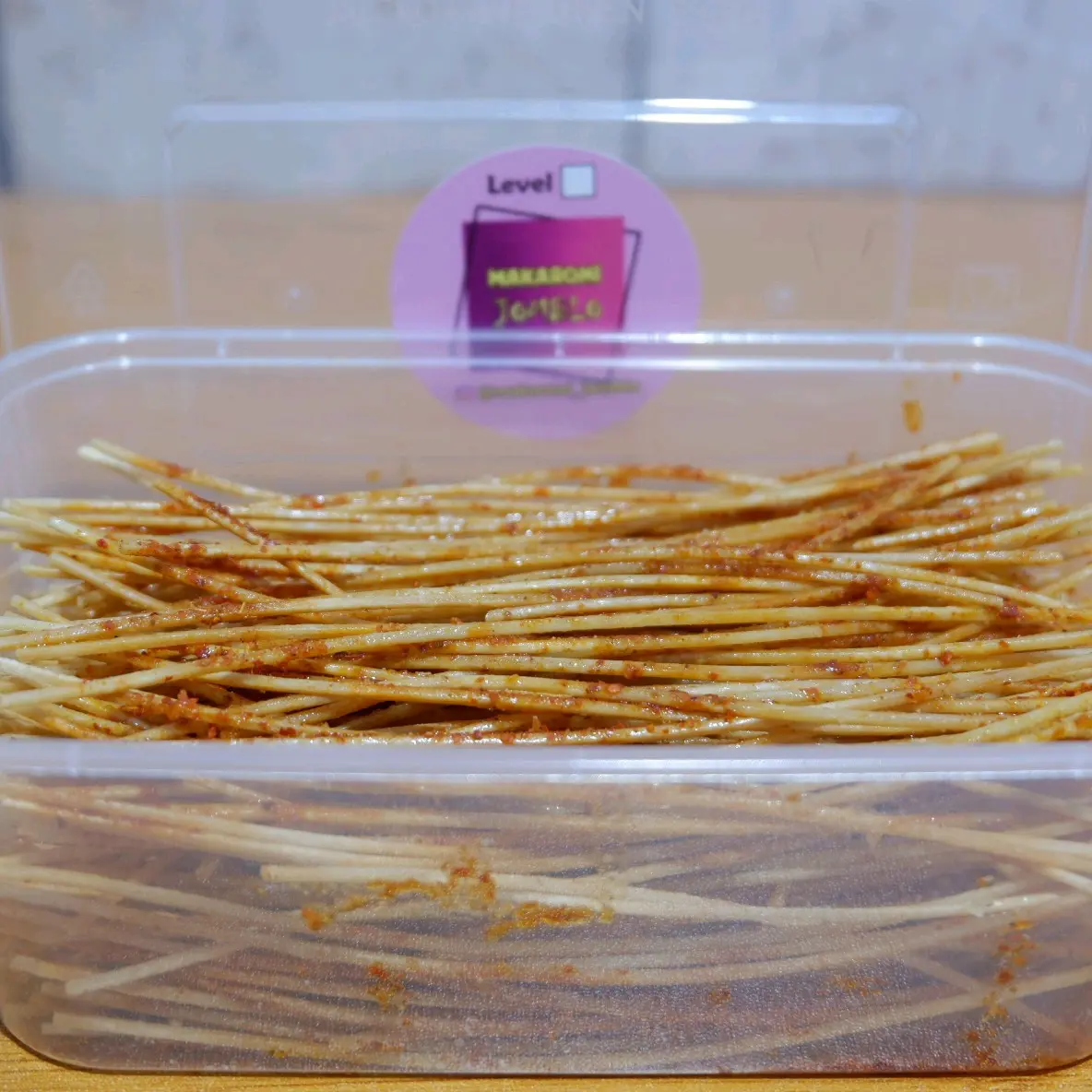 mie lidi box Pedas Asin level 1-5