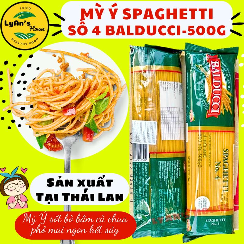 Mỳ Ý (Mì Spaghetti) Balducci, ReggiNa. Lựa chọn hoàn hảo cho bữa ăn gia đình. Mì Ý Spaghetti Tươi ngon, Giao hàng nhanh chóng Food Thức Ăn