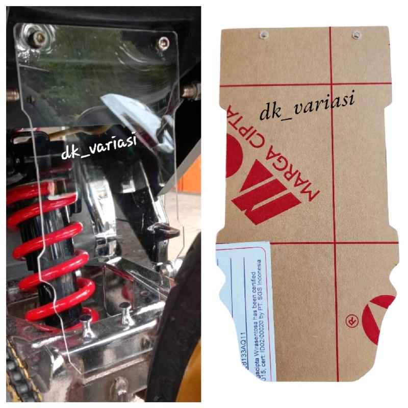 Mika akrilik pelindung monoshock vixion 0