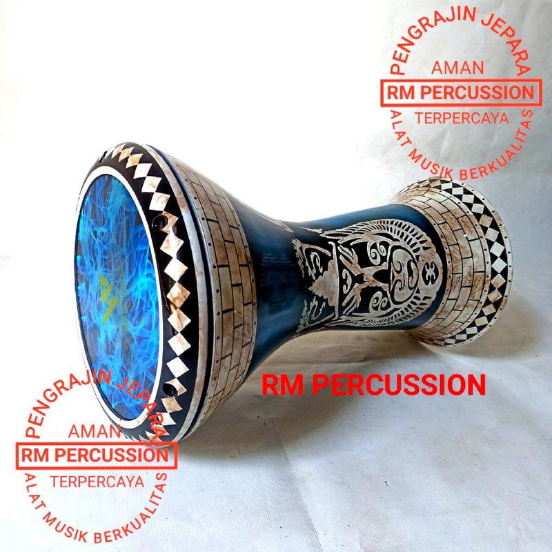 Darbuka 8 Inch Full Set Lengkap dengan Tas Busa dan Kunci L 2