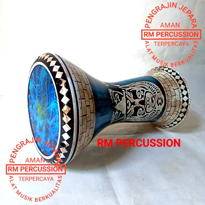 Darbuka 8 Inch Full Set Lengkap dengan Tas Busa dan Kunci L 1