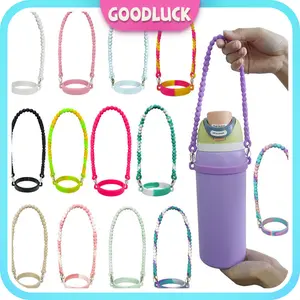 COD Tali cangkir silikon/tali cangkir portabel/cocok untuk cangkir 8-40zo/unisex/Cocok untuk owala
