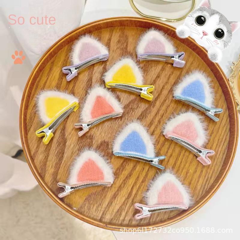 Product Introduction of Kids Hair Clips Cute Cartoon 3D Double Hairpins for Little Girls 0