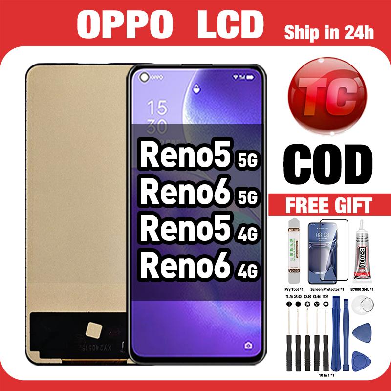 LCD Oppo Reno 5 4G 5G Reno 6 4G 5G Compatible For Original Glass lcd-oppo-reno-5-4g-5g-reno-6-4g-5g-compatible-for-original-glass