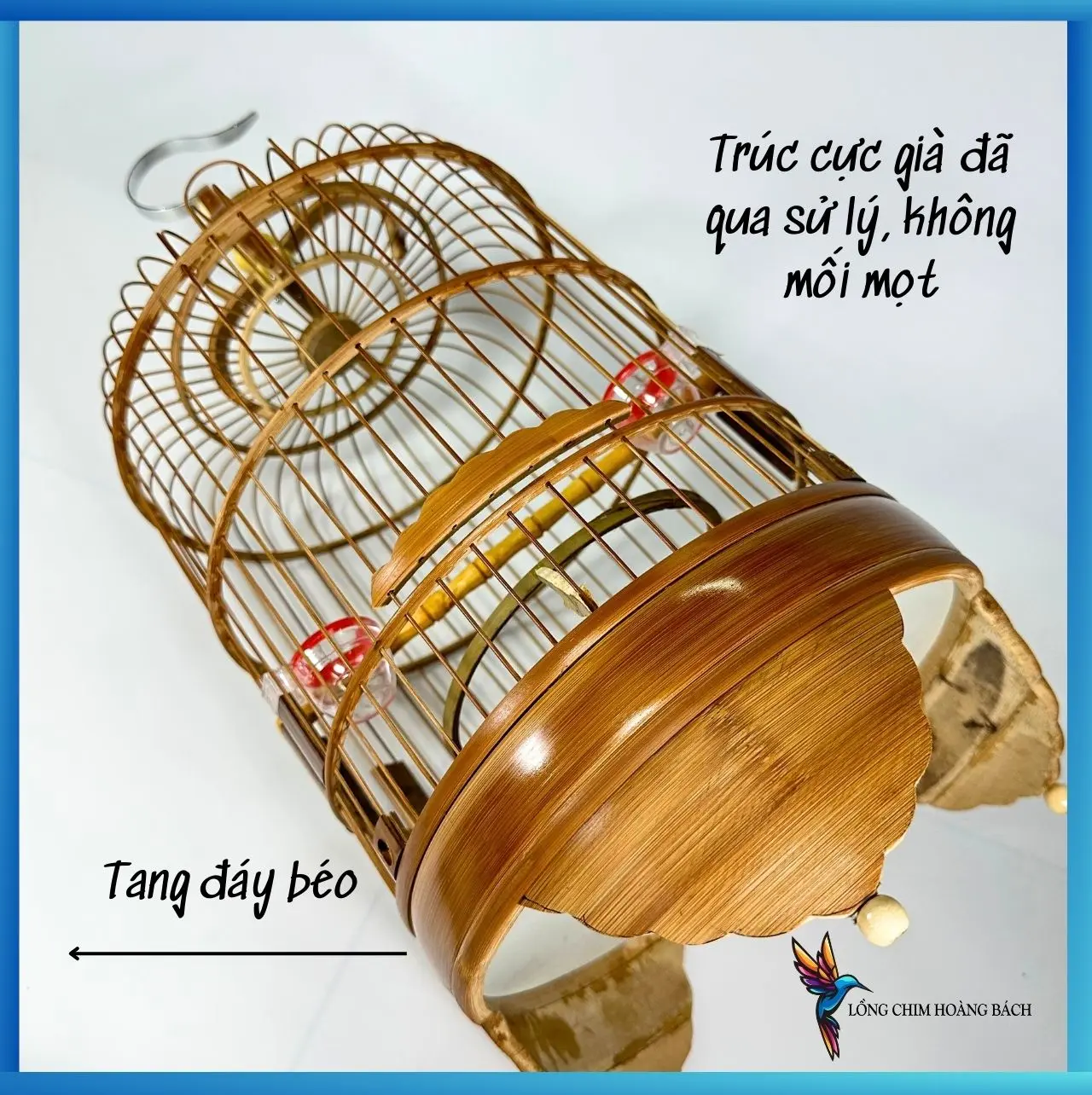 Lồng khuyên giá rẻ tặng full phụ kiện Lồng Chim Hoàng Bách
