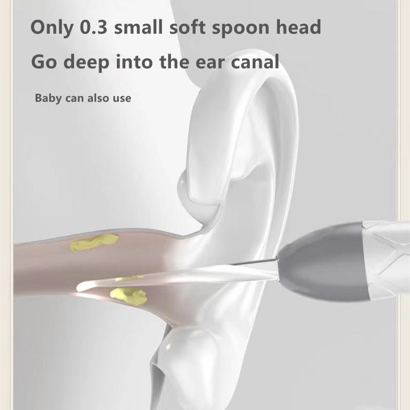 Bộ Nhíp 3 Chiếc, Bộ Dụng Cụ Lấy Ráy Tai Có Đèn LED, Dành Cho Trẻ Em Và Người Lớn, Thích Hợp Để Làm Sạch Tai 2