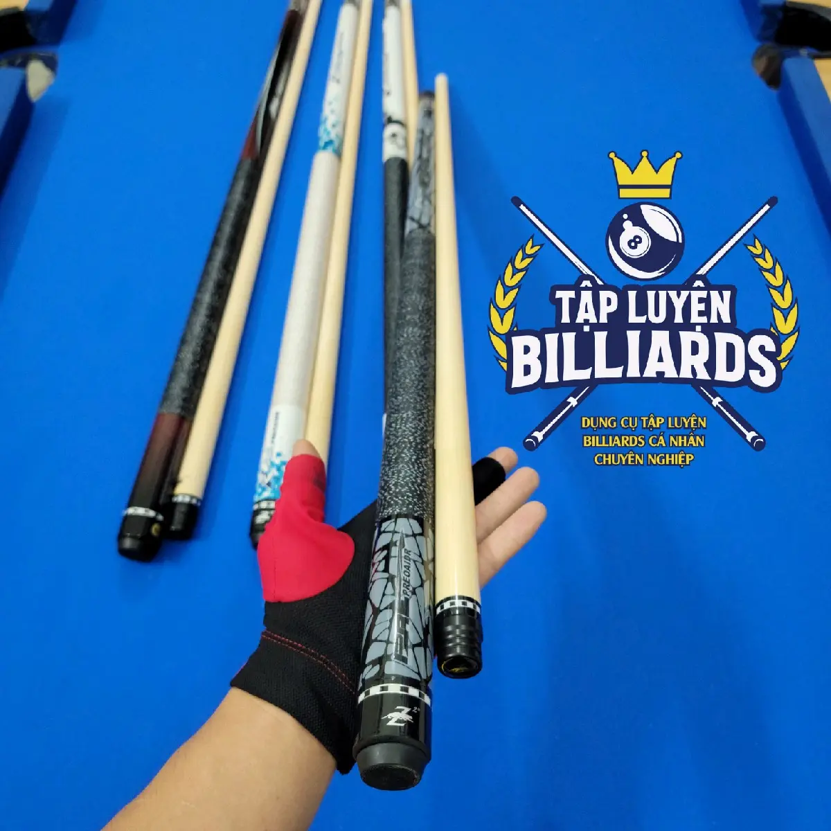 Cơ Billiards Gen Z  [ Màu ngẫu nhiên - Inbox để chọn màu ]
