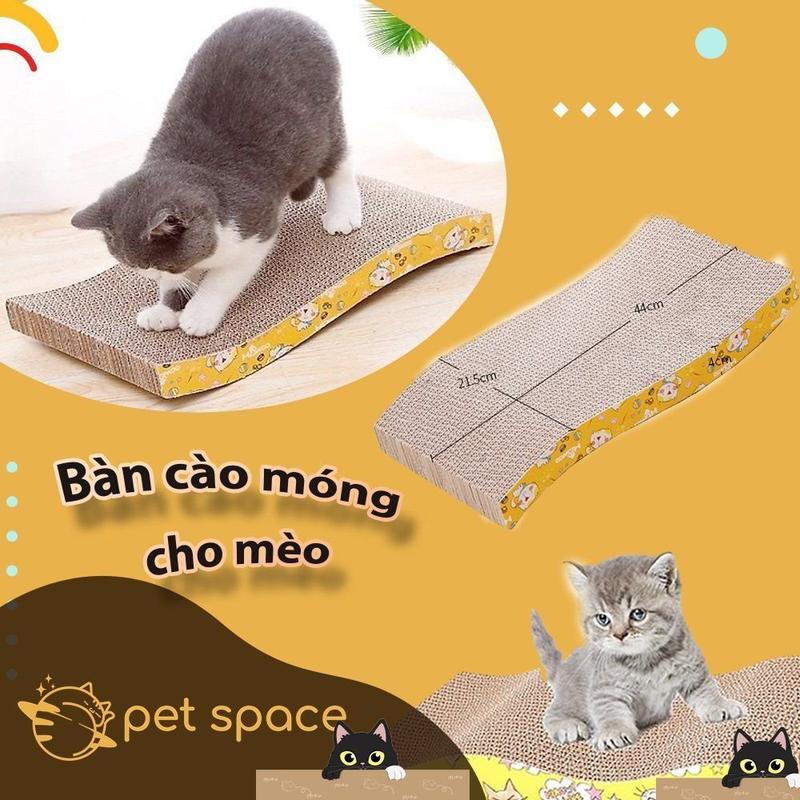 BÀN CÀO MÓNG CHO MÈO TẶNG KÈM CATNIP (CỎ MÈO)