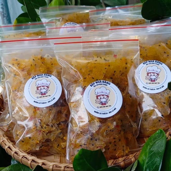 Bánh tráng mắm tỏi Phan Rang Bịch 100Gram giòn rụm thơm ngonnn 1