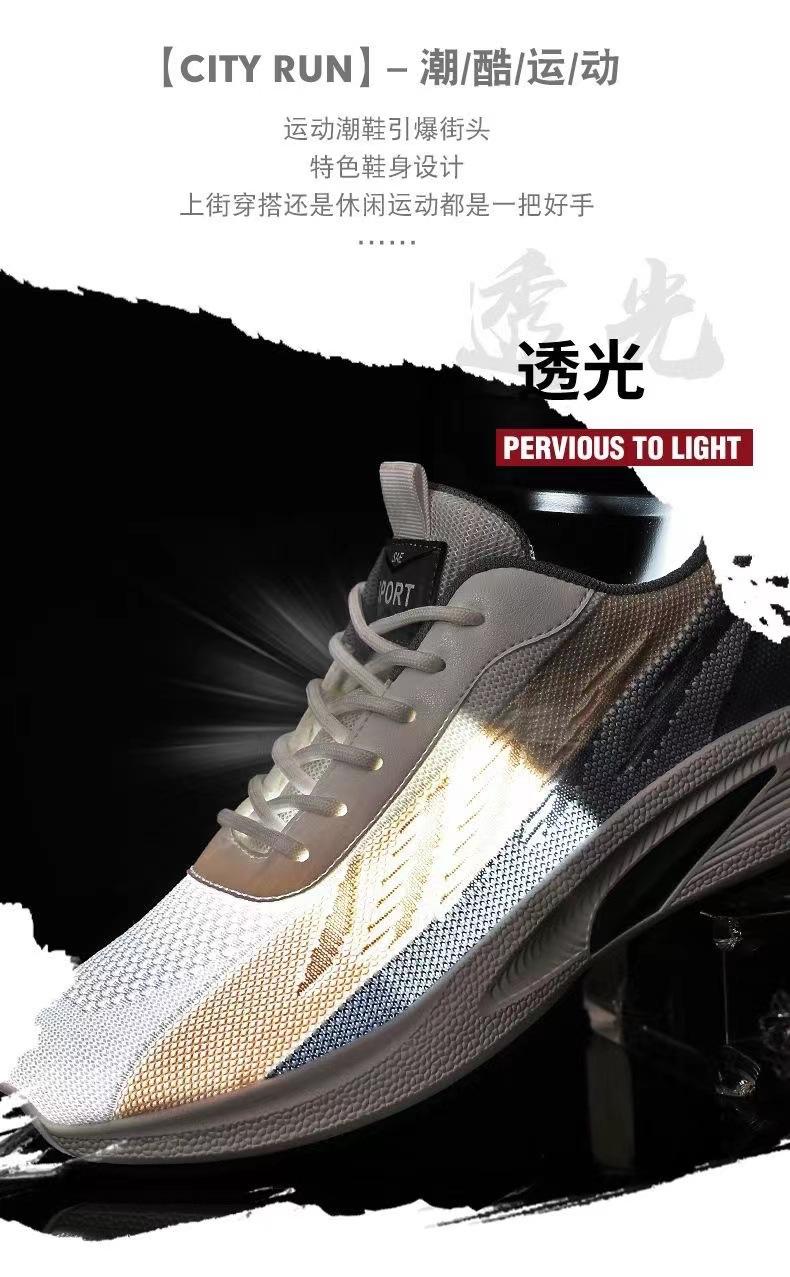 Product Introduction of 2025 Summer New Mesh Shoes for Men's Casual Versatile Soft soled Shoes for Men's Super Soft Professional Running Shoes, Ultra Light Anti Slip Trendy 3