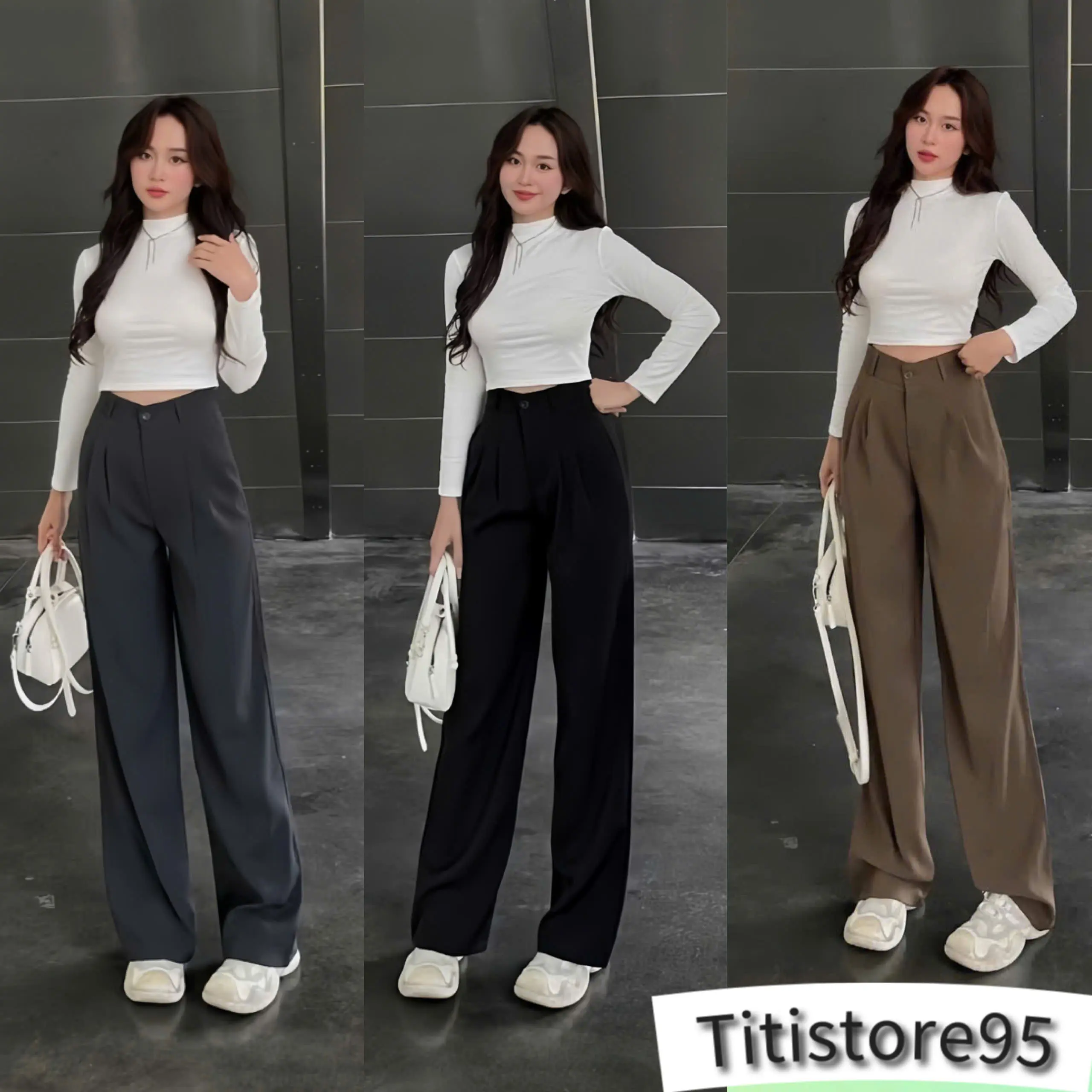 Quần suông (có phiên bản cho NẤM) chun sau vải GOLD mềm mịn, không nhăn nhàu, không xù lông. | BigBuy360 - bigbuy360.vn Quần suông (có phiên bản cho NẤM) chun sau vải GOLD mềm mịn, không nhăn nhàu, không xù lông. | BigBuy360 - bigbuy360.vn