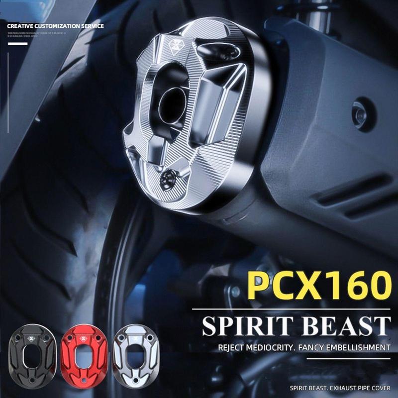 Ốp Đuôi Pô Spirit Beast L10 Cho PCX 160 Vario 160
