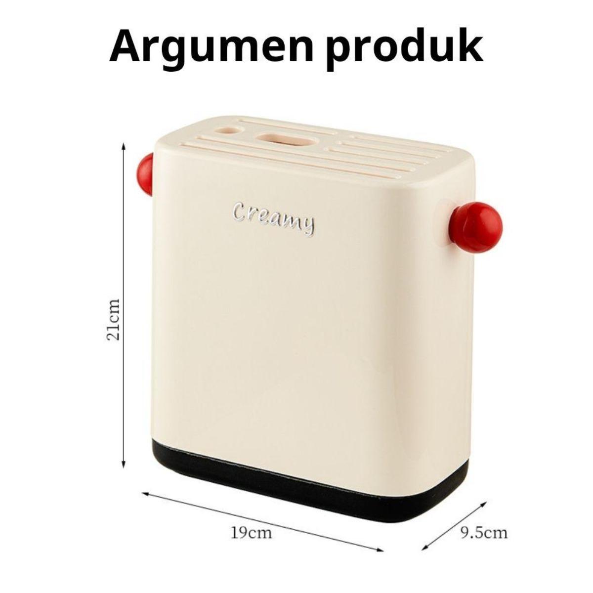 Peralatan Penyimpanan Kreatif Dapur: Rak Pisau Multifungsi & Gunting, Organizer Meja Antirayap, Tempat Rak Pisau Serbaguna, Tempat Penyimpanan Gadget Dapur, Rak Pisau Berventilasi untuk Kesehatan, Aksesori Dapur Modern untuk Kegunaan Praktis