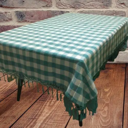 taplak meja maka kain persegi espata 6 kursi 140x180cm/tplak meja makan kain/ Dekorasi Taplak Meja Katun Modern
