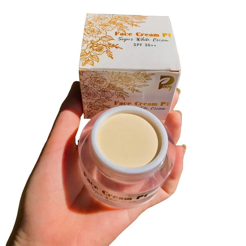 KEM FACE NHUNG P1 PONRY hỗ trợ dưỡng da chăm sóc da mặt