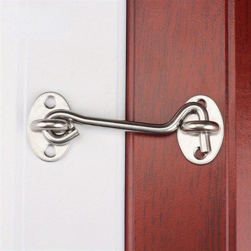 Product Introduction of 5-in-1 Door & Window Windproof Hook, Durable Safety Lock Pin, Rust & Corrosion Resistant Hook Suitable for Door & Window 8