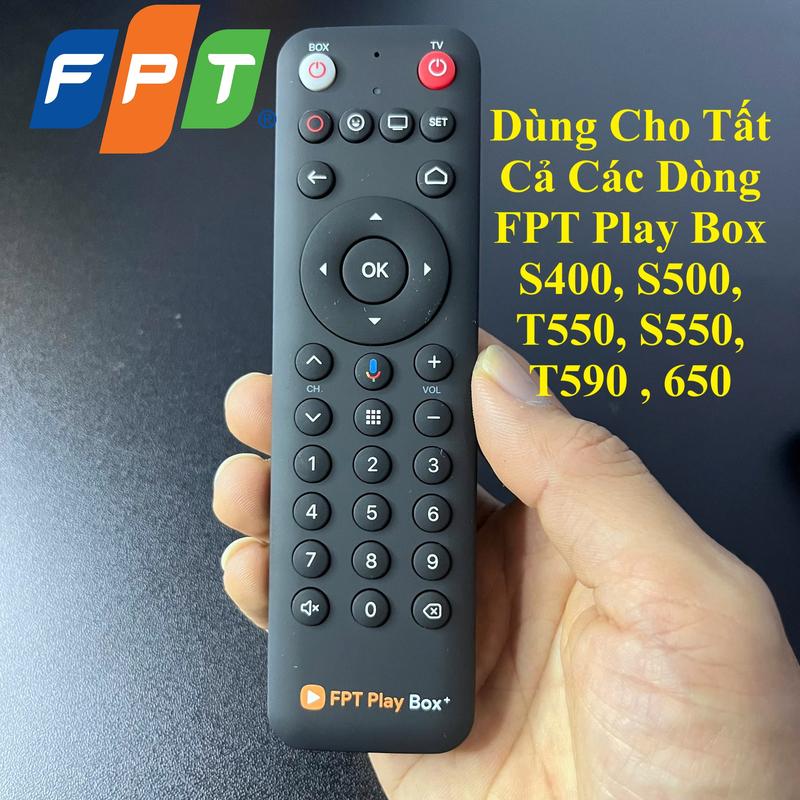 Điều Khiển Giọng Nói Fpt Play Box Chính Hãng - Đời 2019, 2020, 2021 Dùng cho mã S400 và S500, T/S550, T590 ,650