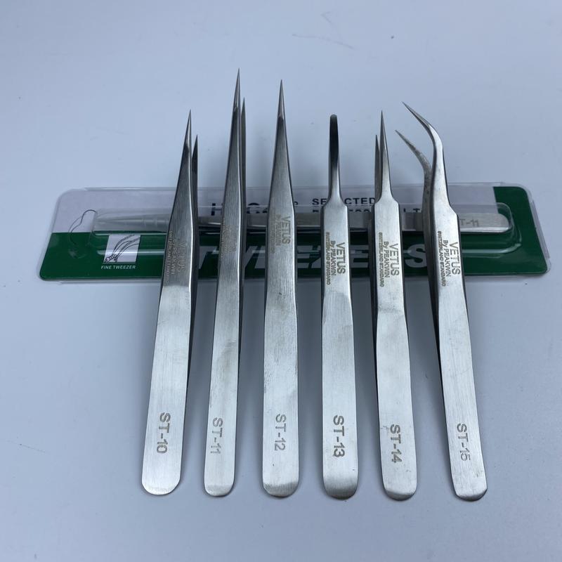  Nhíp gắp linh kiện thép không gỉ inox 304 nhíp ghép lông mi nối tóc làm móng gắp lông tổ yến 