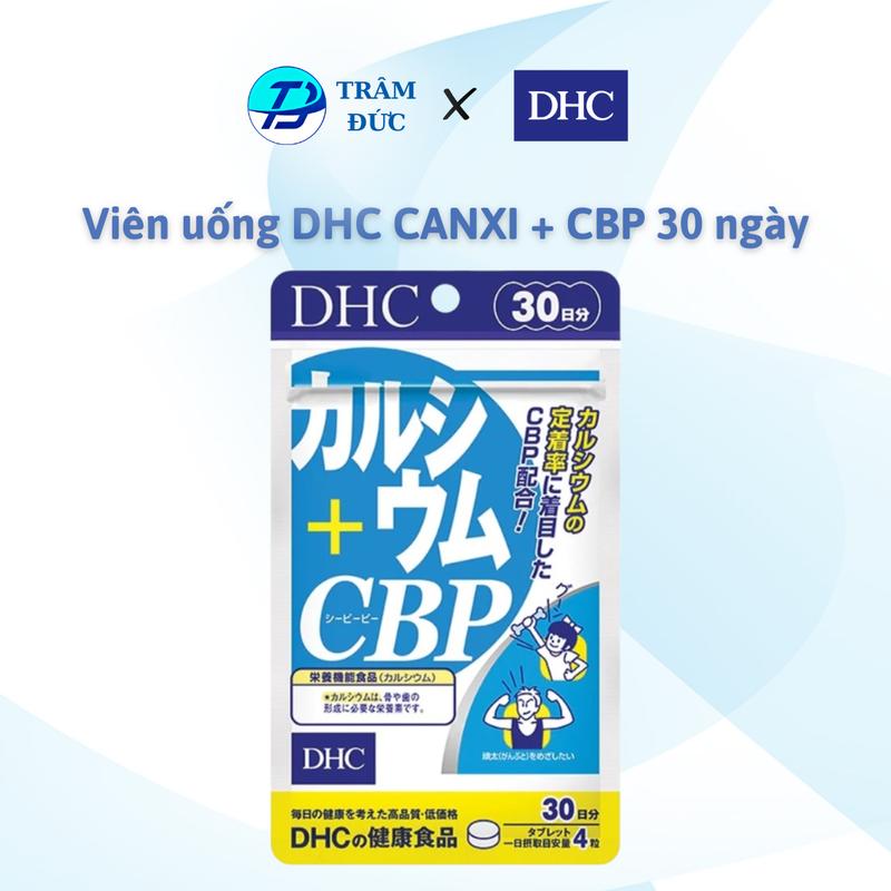 DHC Viên uống Calcium+CBP - Viên uống DHC Canxi 30 ngày