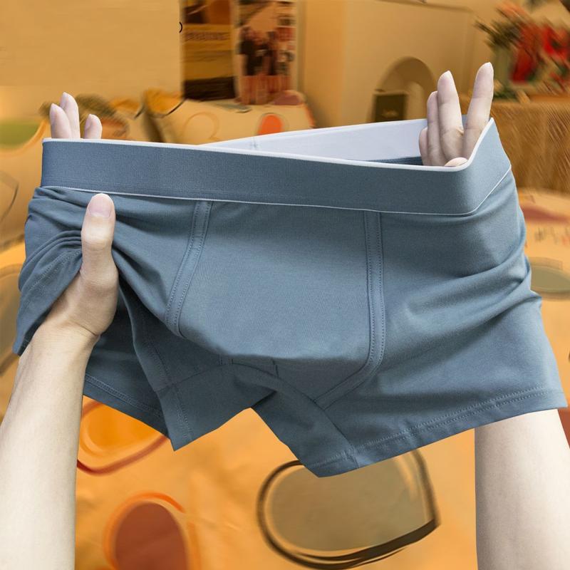 Product Introduction of Quần Lót Boxer Nam, Phong Cách Mùa Hè, Thoáng Khí, Mỏng, Thích Hợp Cho Bé Trai Tuổi Teen, Thể Thao, Thấm Hút Ẩm, Quần Góc Phẳng 2