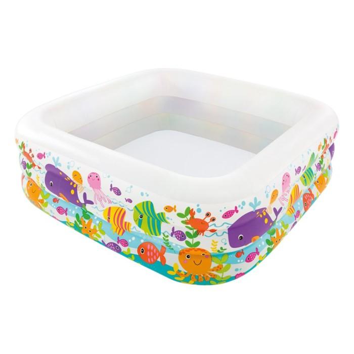 PROMO - INTEX SWIM CENTER CLEARVIEW AQUARIUM POOL. KOLAM KARET RENANG ANAK 0